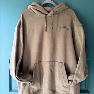 Puma Beige Hoodie for Men